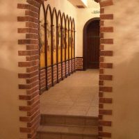 the idea of the original bedroom interior with arch photo