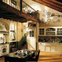 idea of a beautiful rustic decor kitchen picture