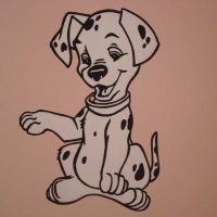 version du design moderne de la salle avec un motif décoratif sur le mur photo