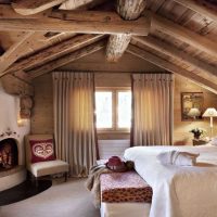 the idea of the original design of the kitchen in a rustic style picture