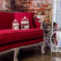 idea of the original interior of the room with a decorative cage photo