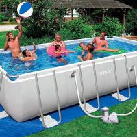 idea of modern design of a small pool photo