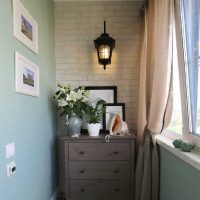 the idea of a beautiful interior of a small balcony picture