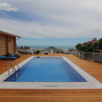 idea of a modern decor of a small pool picture