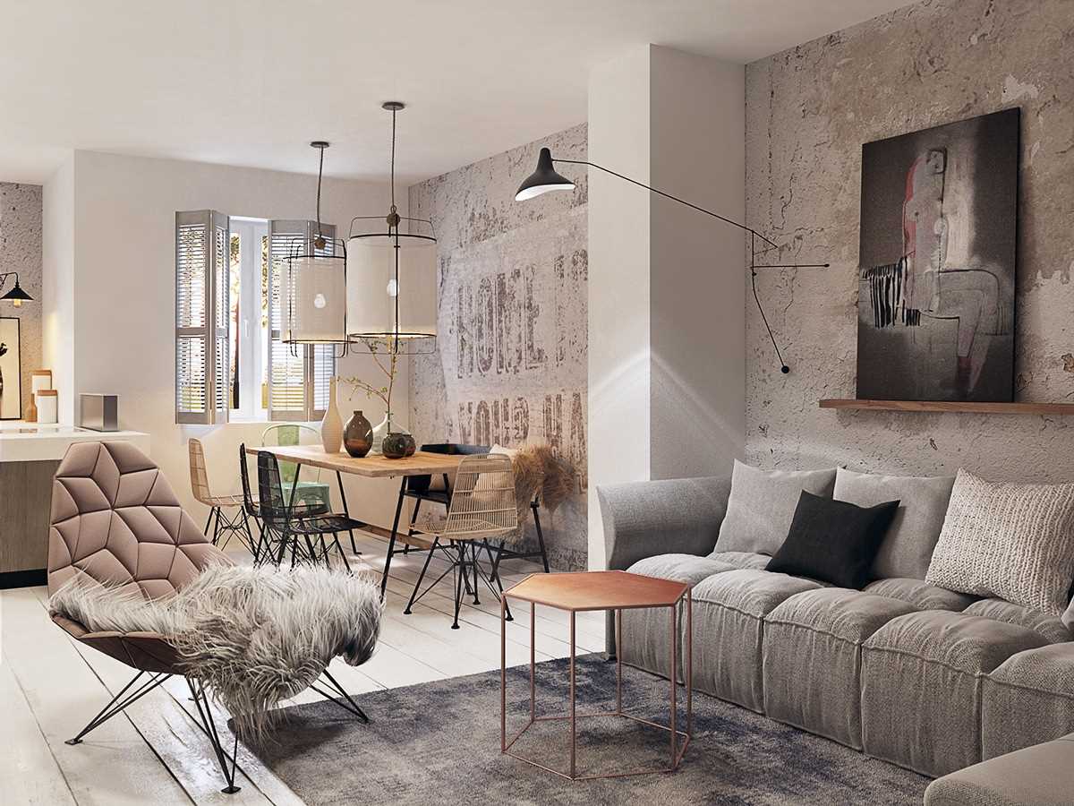 idea of unusual decorative stucco in the style of the living room