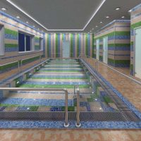 idea of unusual design of a small pool photo