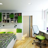 idée d'un exemple d'image lumineux de style appartement