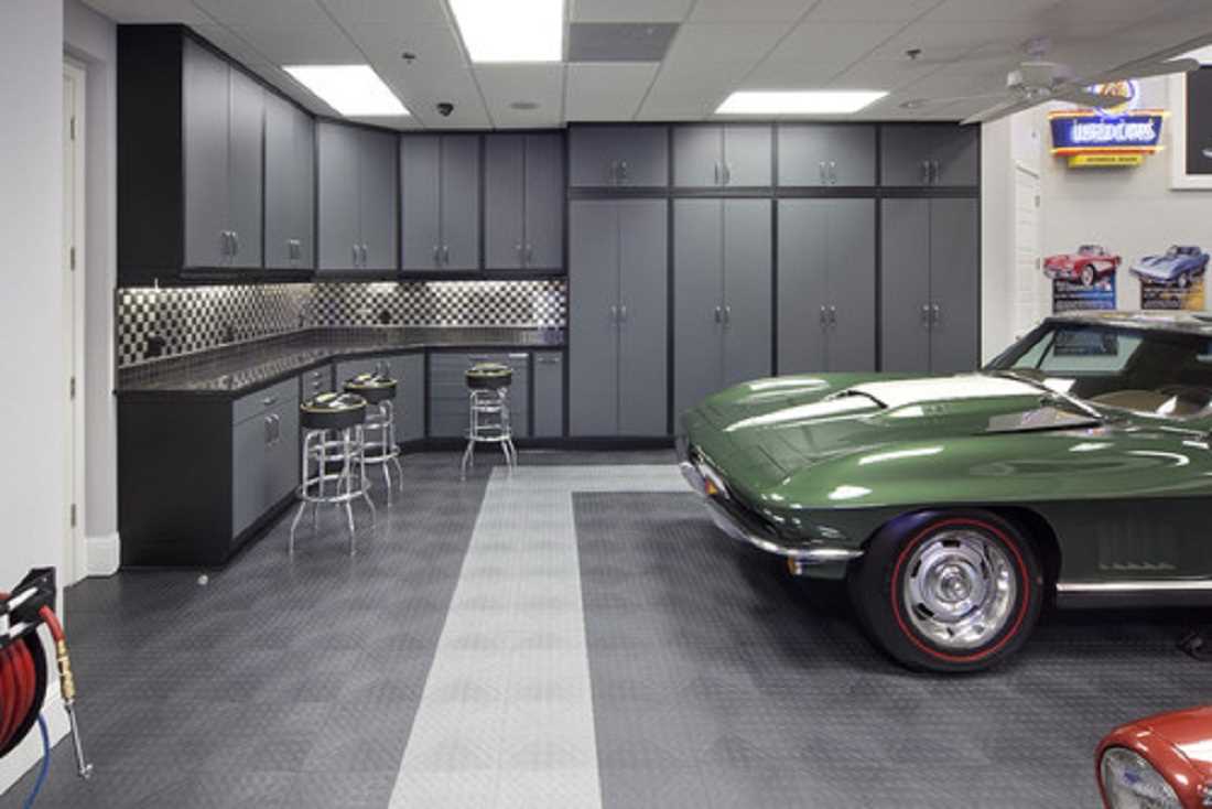 idea of a modern garage design