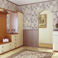 variante du décor lumineux de la photo du couloir