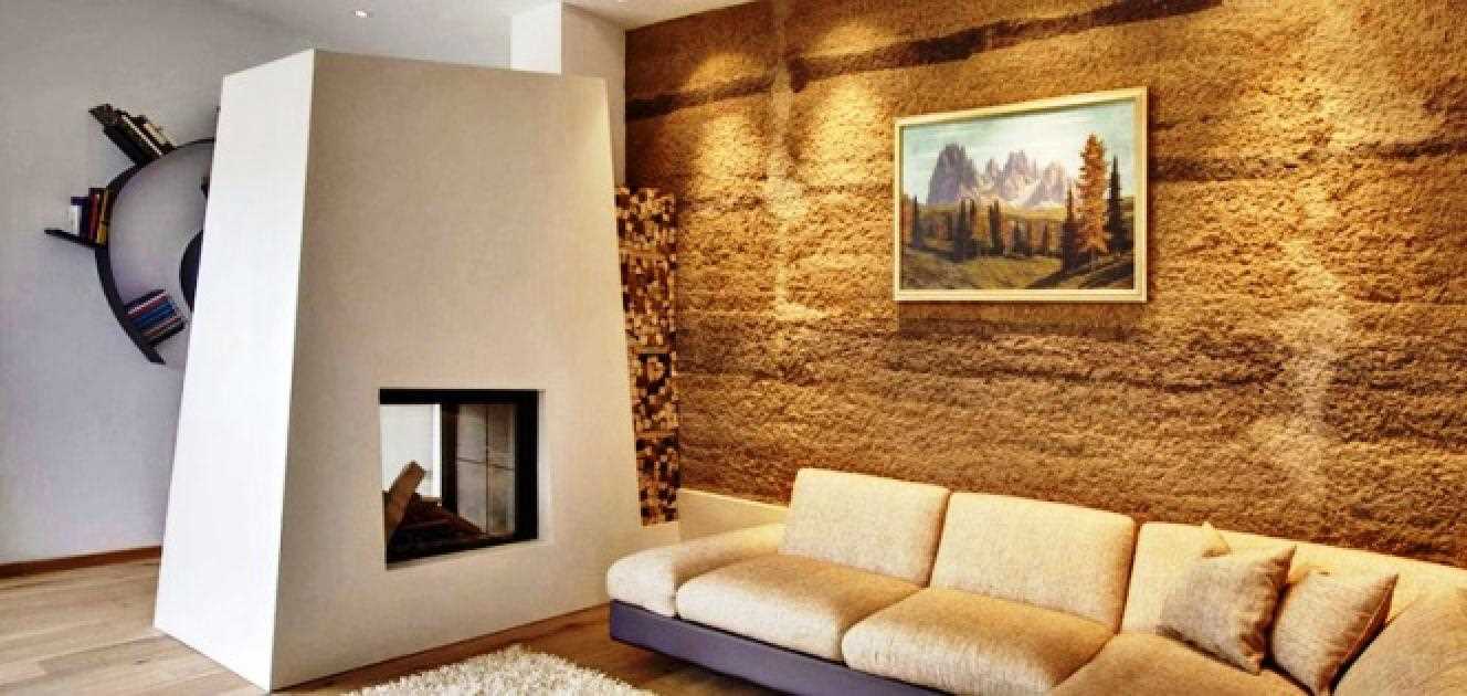idea of unusual decorative stucco in bedroom design