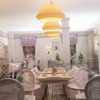 idea of a modern bedroom interior in rustic style photo