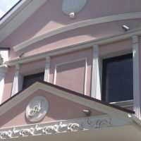 idea of unusual decoration of a country house photo