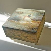 The idea of original DIY jewelry box decoration photo