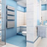 idea of the original design of a white bathroom photo