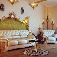 the idea of the original design of the corners in the apartment photo