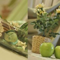 the idea of festive decoration of objects for March 8 photo