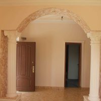 idea of modern bedroom design with photo arch