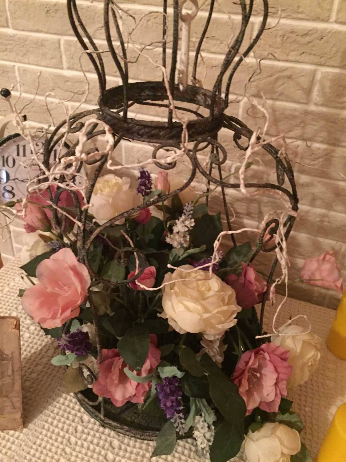 the idea of an unusual style of apartment with a decorative cage