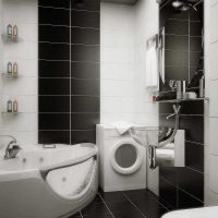 idea of a bright interior white bathroom photo