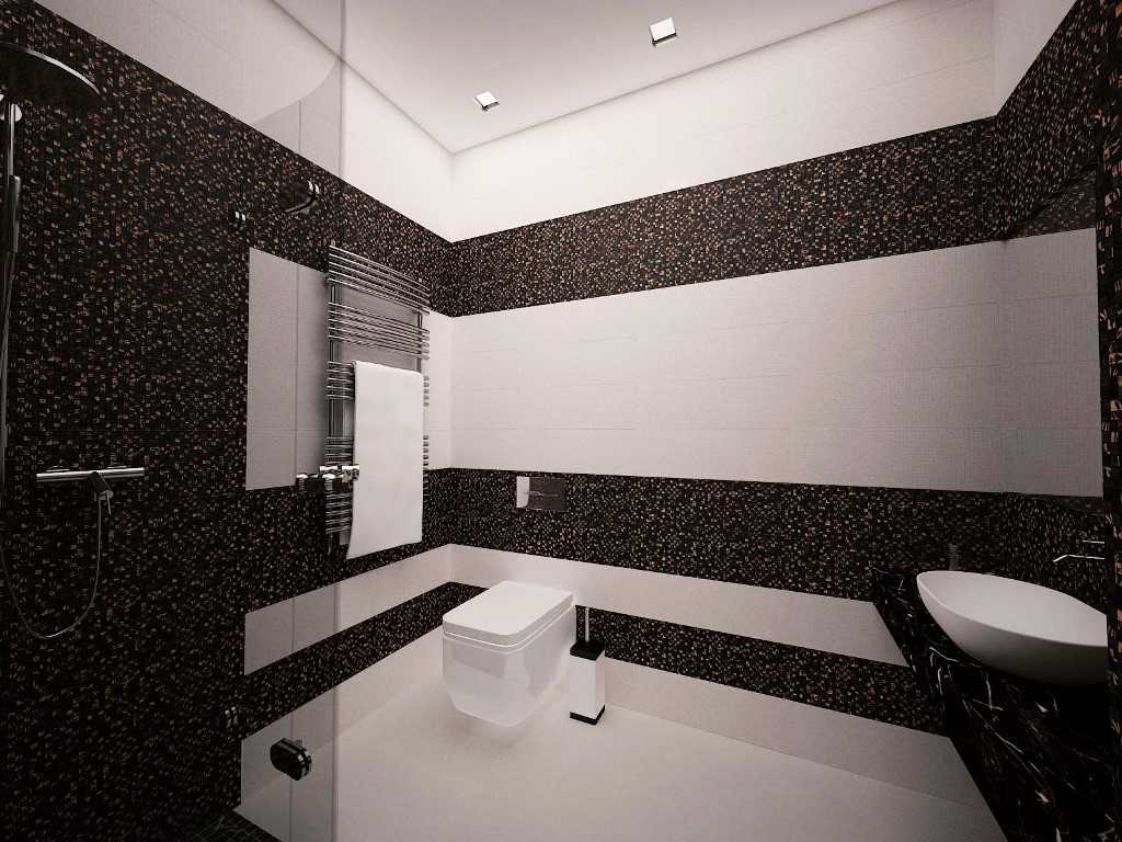 idea of a bright interior of a white bathroom