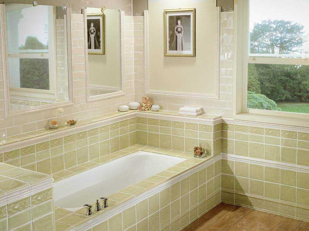 idea of a bright bathroom interior