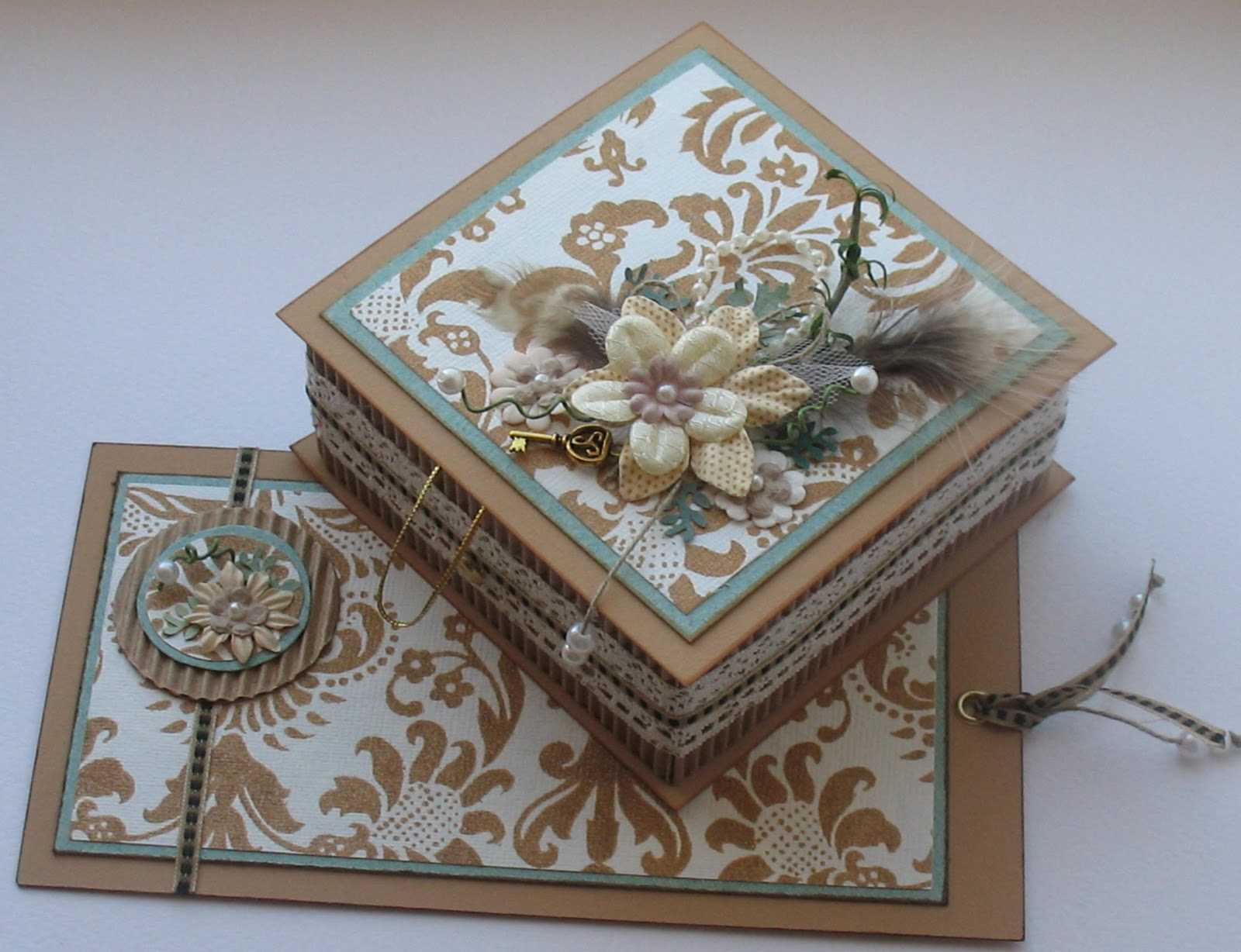 do-it-yourself idea of the original jewelry box decoration