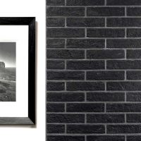 variante de l'utilisation de briques décoratives inhabituelles dans la conception de la pièce