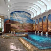 idea of the original style of a small pool photo