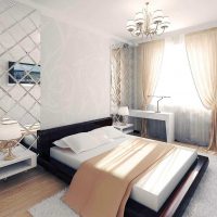 the idea of a beautiful decoration of the style of a bedroom picture