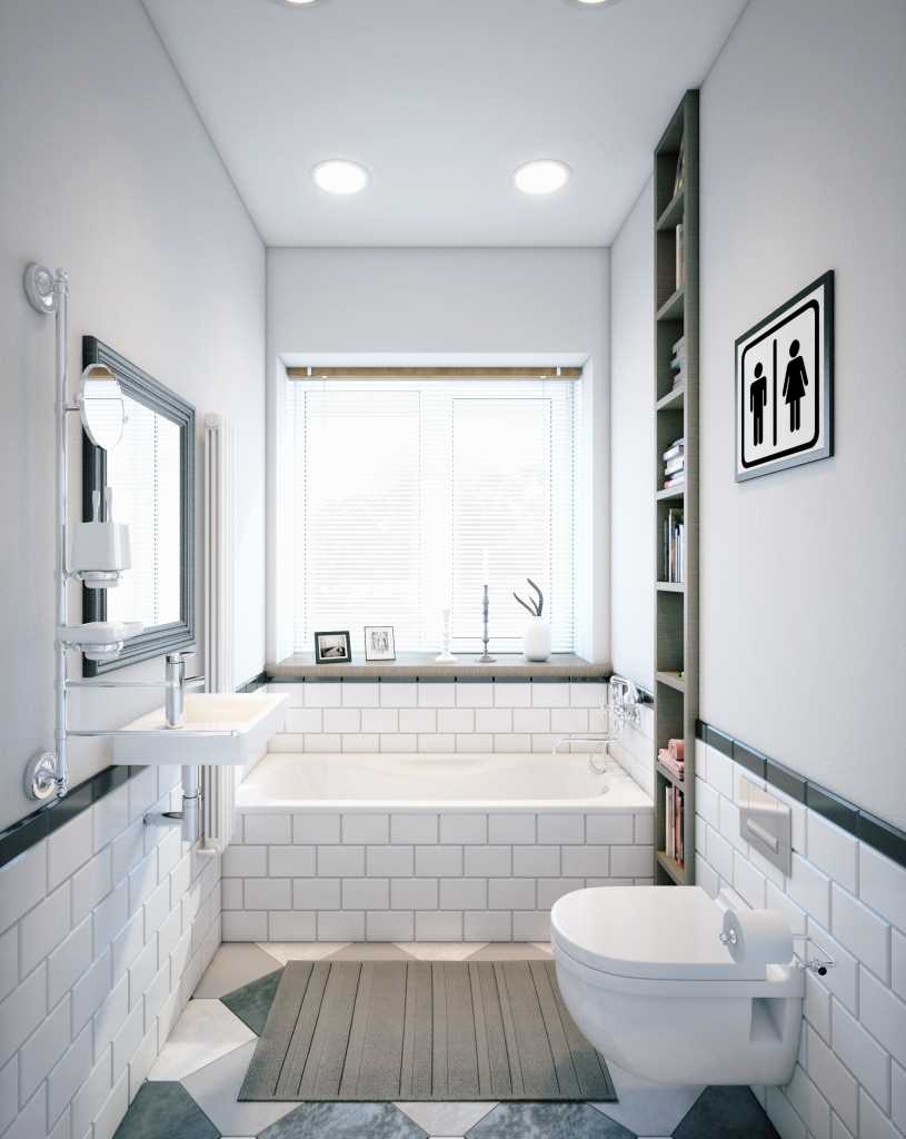 the idea of an unusual style of white bath