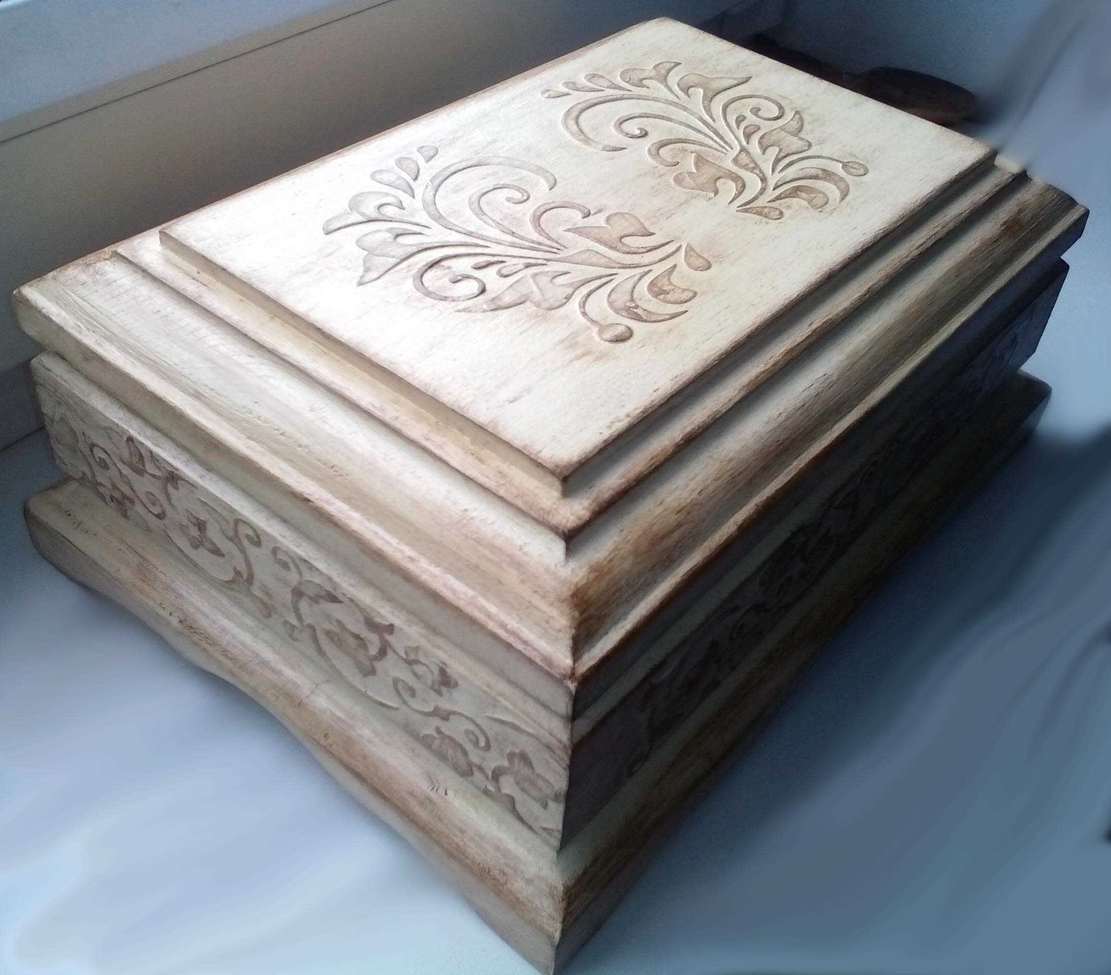 the idea of a beautiful DIY jewelry box