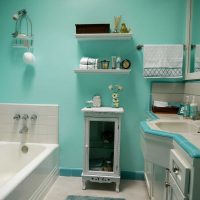 idea of an unusual interior of a white bathroom picture