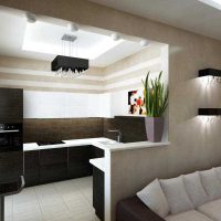 variante du style lumineux de l'exemple d'image de l'appartement