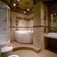 idea of a bright interior of a large bathroom photo
