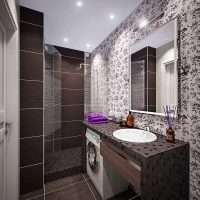 idea of a beautiful style of a bathroom 2.5 sq.m photo