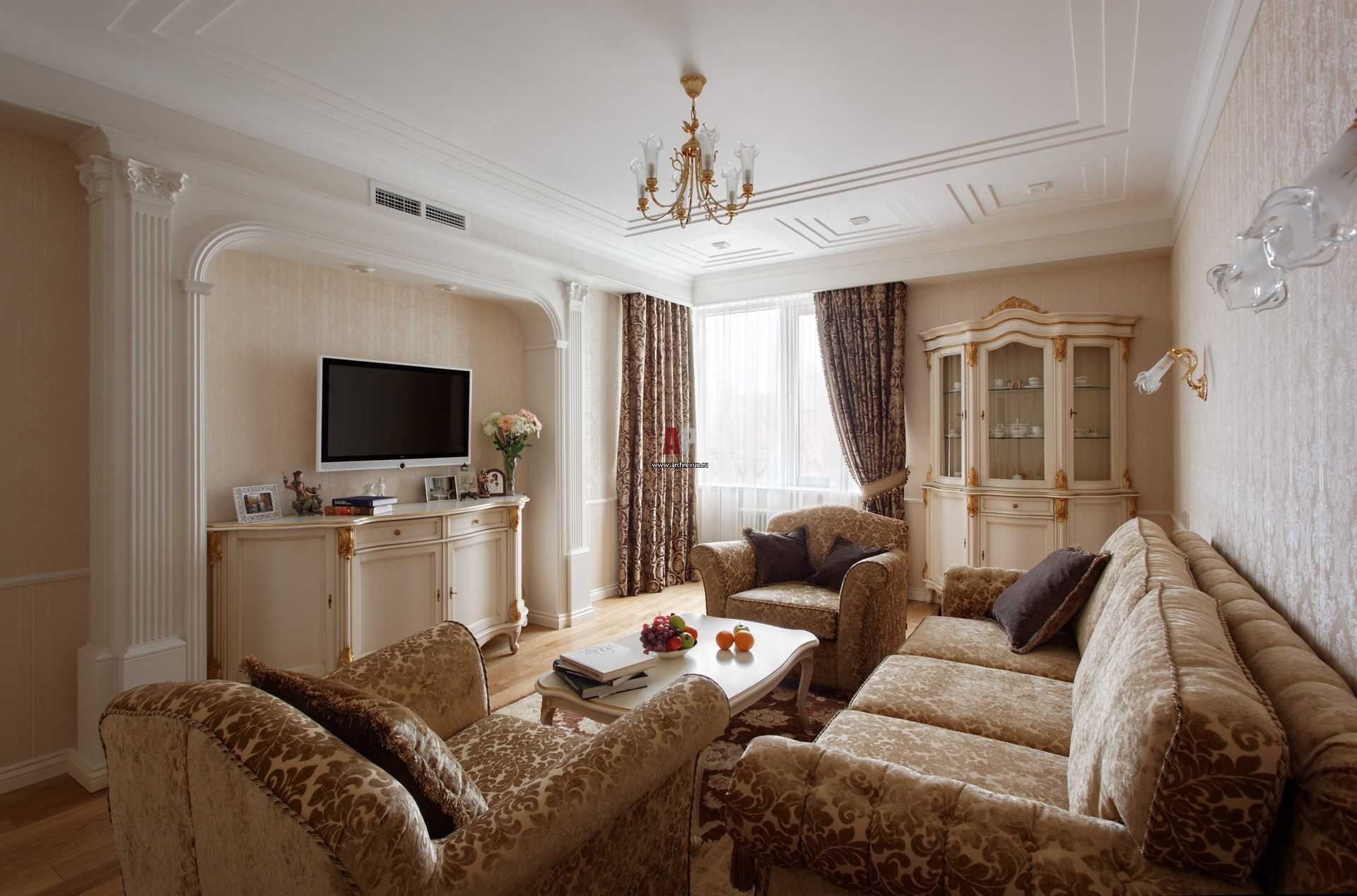 idea of an unusual design of a room in the style of a modern classic