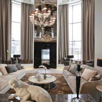 the idea of the modern style of the house with a second light picture