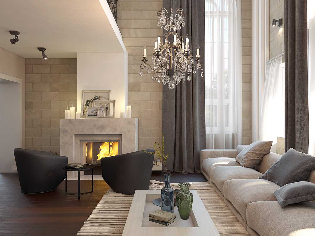 the idea of a beautiful home interior with a second light