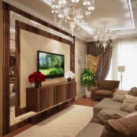 idea of an unusual room decor in the style of a modern classic photo