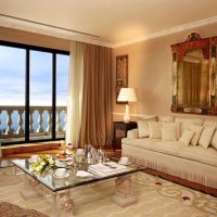 the idea of combining light brown in the style of the bedroom photo