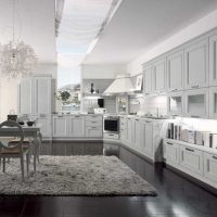 idea of an unusual interior of an apartment in the style of a modern classic photo