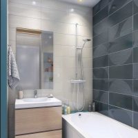 idea of ​​an unusual bathroom interior 6 sq.m picture