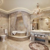 idea of a beautiful style large bathroom photo