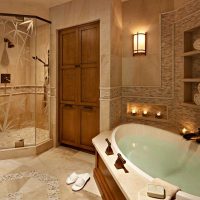 idea of modern style large bathroom picture