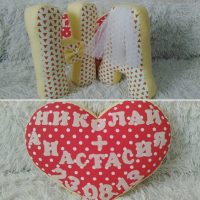 the idea of using decorative letters in the interior of the living room photo