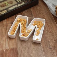 the idea of using decorative letters in the interior of a bedroom picture