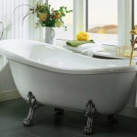 idea of modern design bathroom with window picture