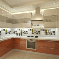 version of the unusual style of the room in bright colors in a modern style picture