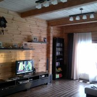 l'idée d'une chambre lumineuse décor dans une maison privée photo