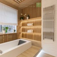 idea of a beautiful interior of a large bathroom photo